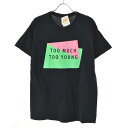 【中古】古着 / フルギTOO MUCH TOO YOUNG半袖Tシャツ【caceajbd-m】