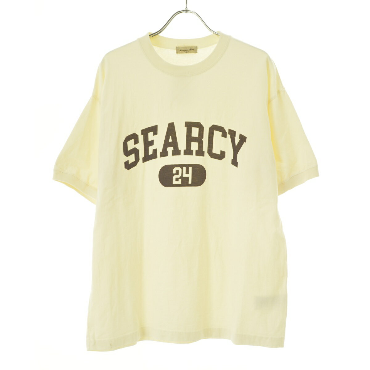 【中古】SM2 Samansa Mos2 / サマンサ モスモスピグメントロゴTシャツ五分袖Tシャツ【cacfahab-l】