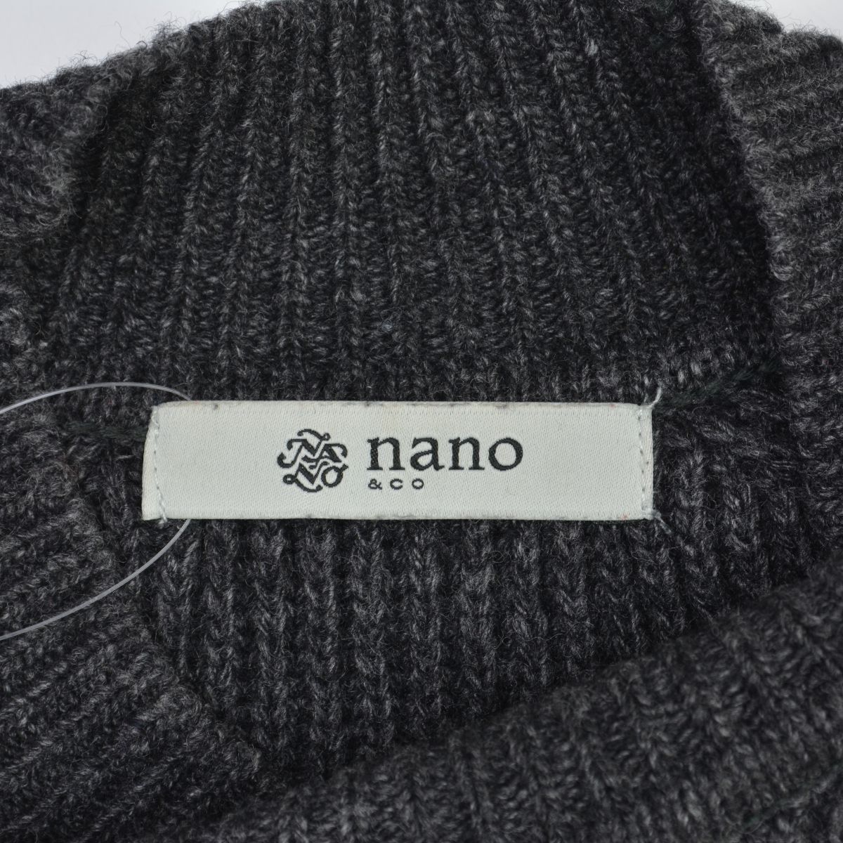 【中古】NANO UNIVERSE / ナノ ユニバースNL74KT1148SK モックネック長袖ニットセーター【cacgadah-l】 kanful-11966001 ブランド古着の買取販売カンフル サンプル画像3
