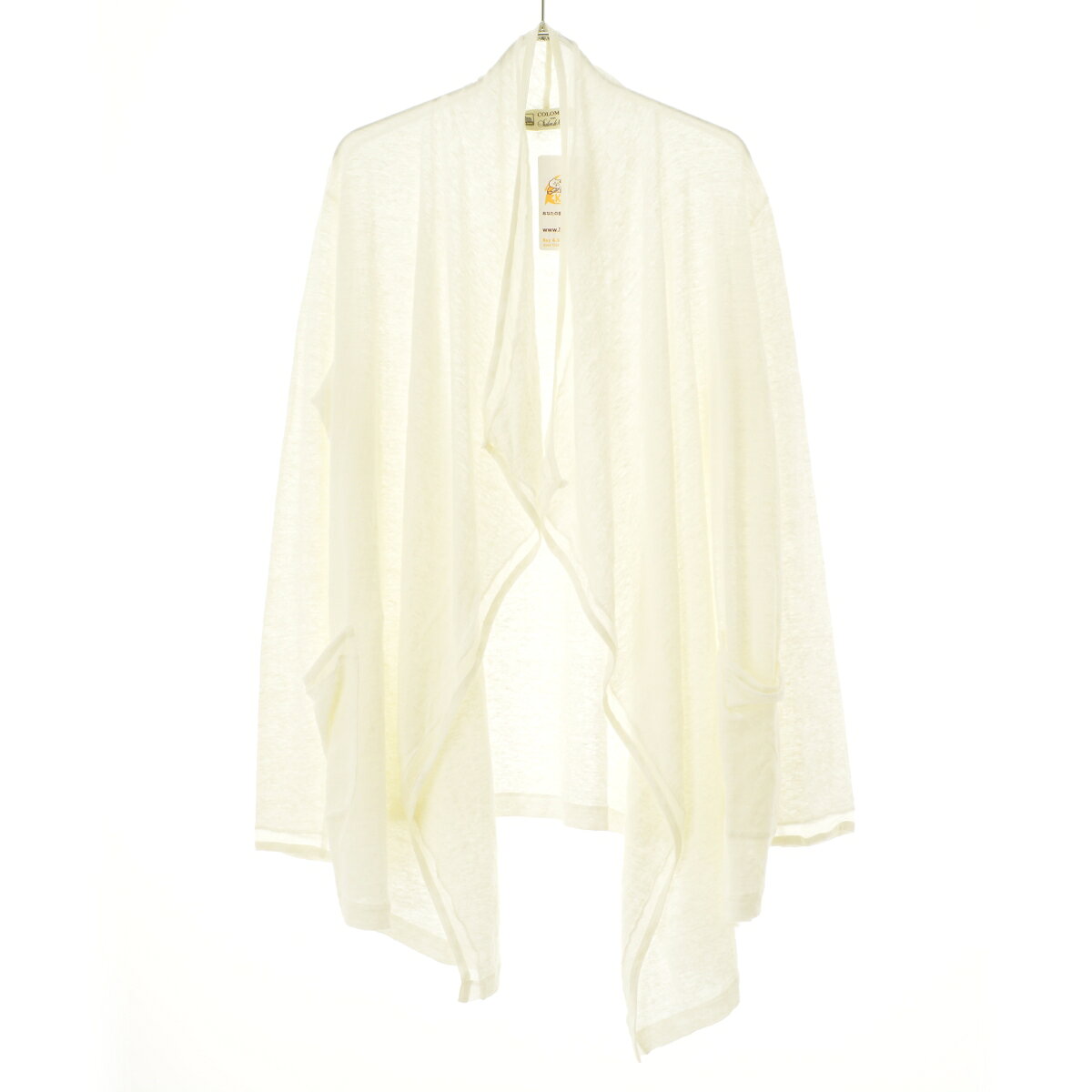 Rakuten - 【中古】Salon le chic / サロンルシックCOLOMBO シルク ドレープ長袖カーディガン【cacgacbb-l】
