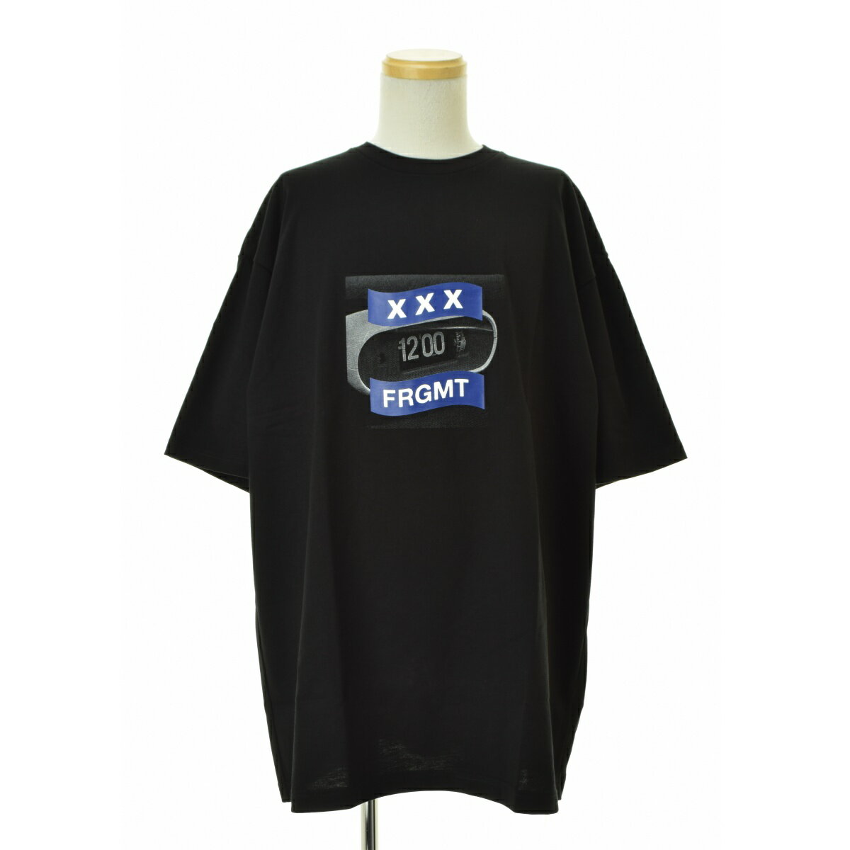 【中古】【期間限定値下げ】GOD SELECTION XXX × fragment design / ゴッドセレクショントリプルエックス × フラグメントGX-S25-12FST-03 12th ANNIVERSARY T-SHIRT半袖Tシャツ【cacfaibg-m】