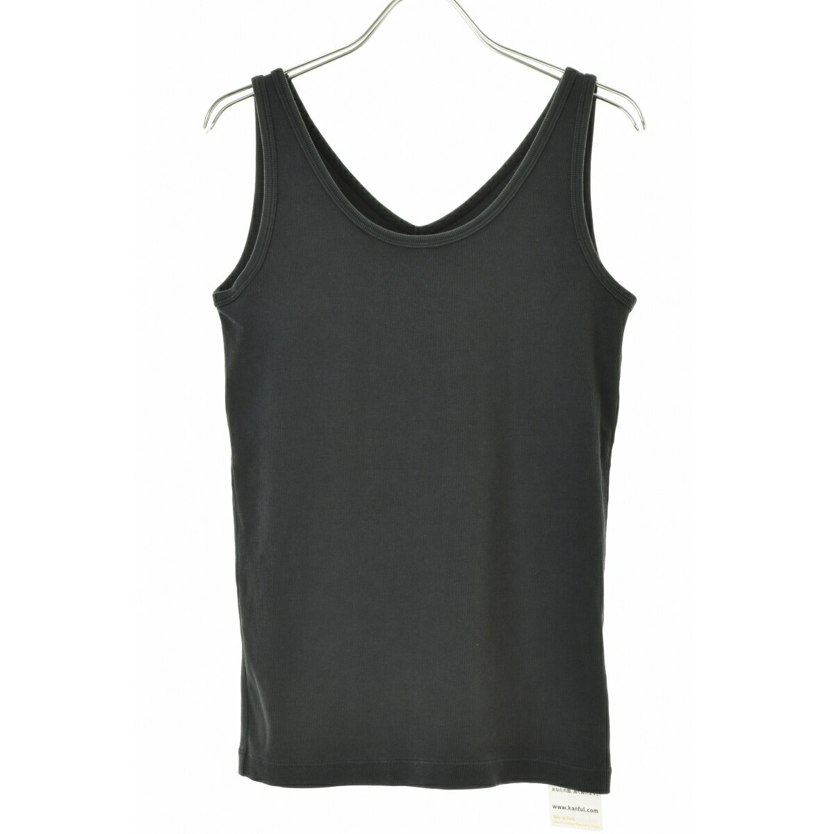 【中古】【期間限定値下げ】PLS+T / プラステ125201138 コットンベアテレコ2WAYタンクトップ【cacfbbbb-l】