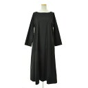 【中古】yuni / ユニ1701OP022232 コットンナイロンシャーリングロング長袖ワンピース【cacfadcj-l】(4)
