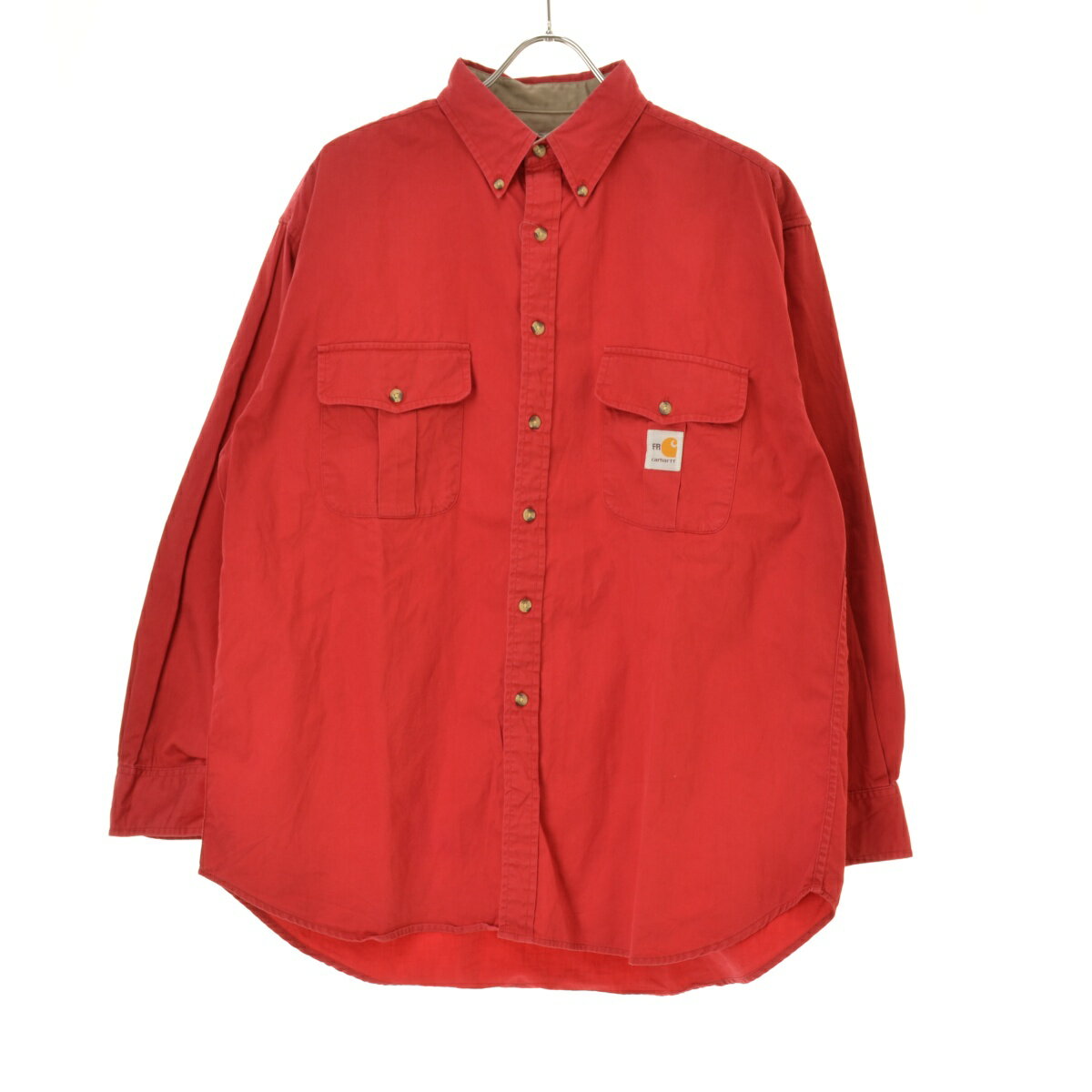 樂天商城 - 【中古】CARHARTT / カーハートFlame Resistant Rs159 KHI ワーク長袖シャツ【cacgabac-m】