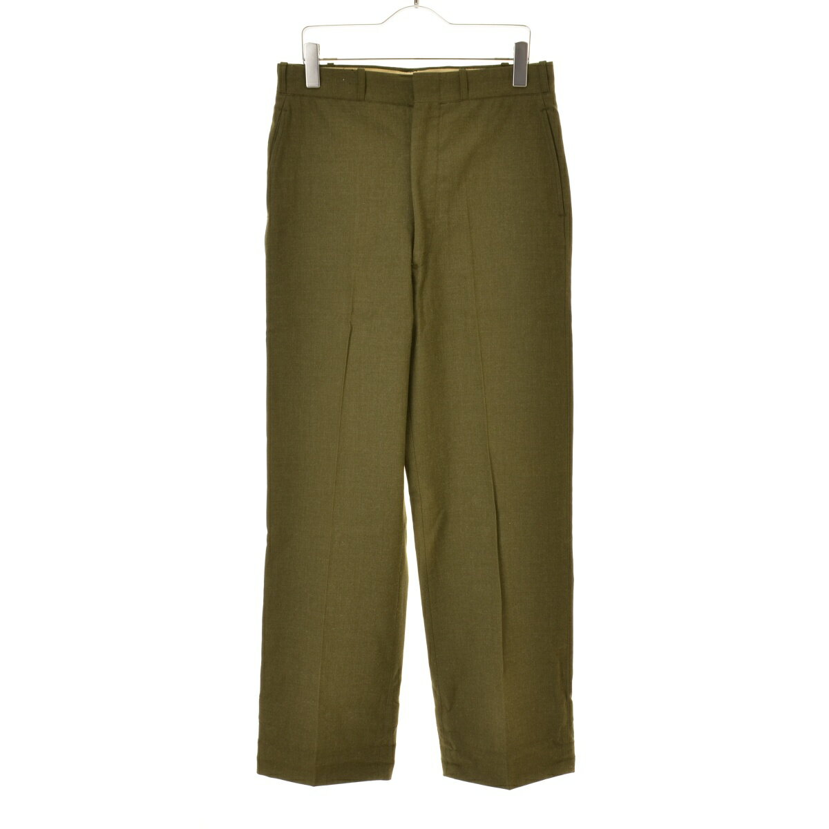 Rakuten - 【中古】US ARMY / ユーエスアーミー60s TROUSERS MENS WOOL SERGE GREEN TYPE2 CLASS6ウールパンツ【cacgaebg-m】