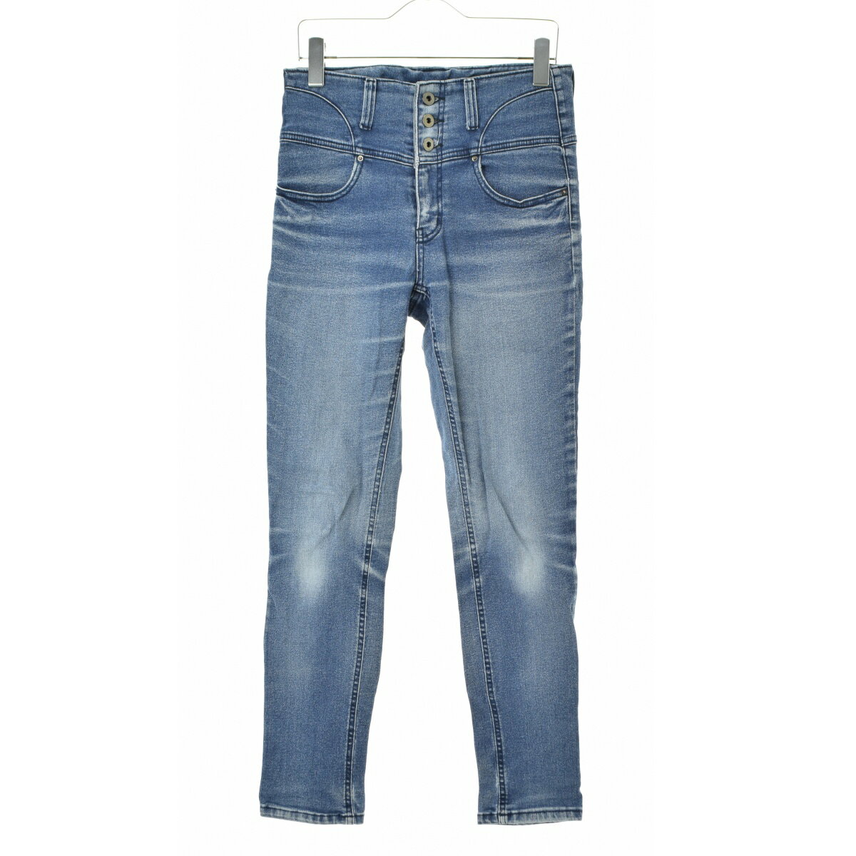 Rakuten - 【中古】OSMOSIS / オズモーシス566070-707P ストレッチ ハイウエストデニムパンツ【cacgaeag-l】
