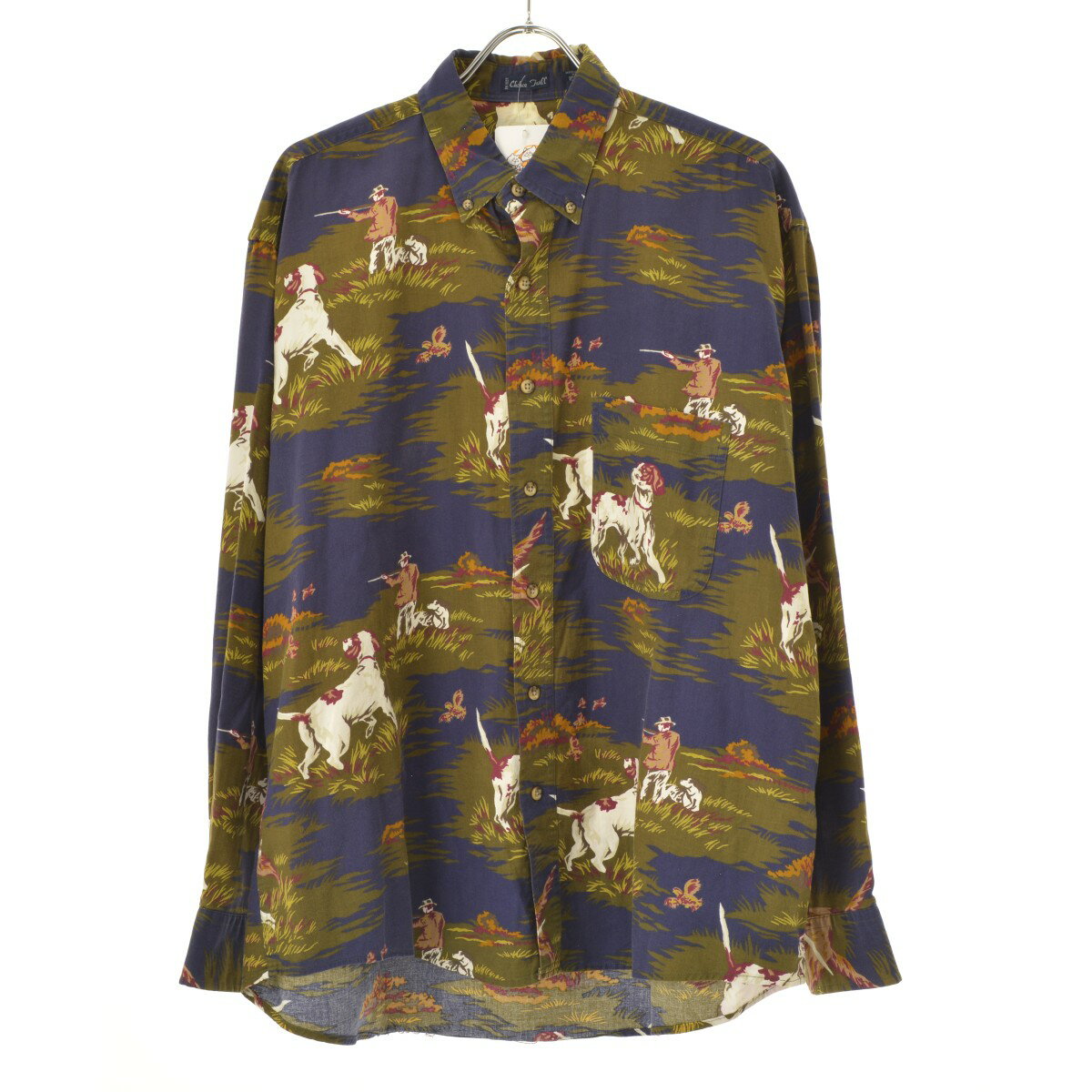 Rakuten - 【中古】GANTChelsea Twill 総柄 ツイル長袖シャツ【cacfahcf-m】