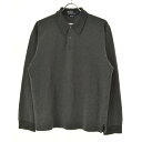 【中古】POLO RALPH LAUREN / ポロ ラルフローレンヘリンボーン長袖ポロシャツ【cacfafba-m】