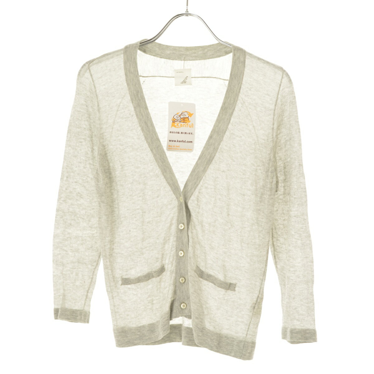 【中古】nitca / ニトカ七分袖カーディガン【cacfaiaf-l】