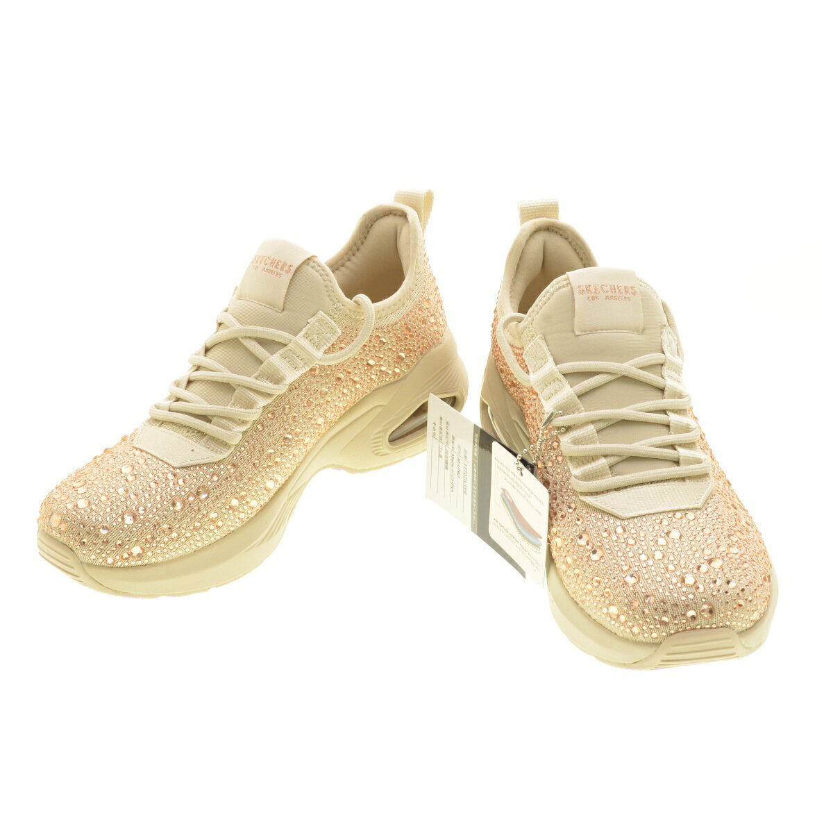 【中古】SKECHERS / スケッチャーズ177073-TPE M-UNO GLITZY GLAM エムウノ グリッツィー グラムスニーカー【cacgaiaj-z】