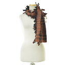 【中古】Khadi and co / カディアンドコーウールチェックフリンジマフラー【cacebccc-z】(4)