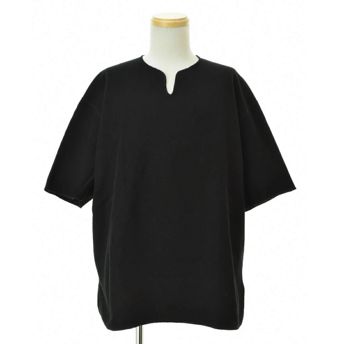 【中古】blurhms ROOTSTOCK / ブラームスルーツストックbROOTS24S19S25 Rough&Smooth Thermal Over-neck半袖カットソー【cacgadae-m】