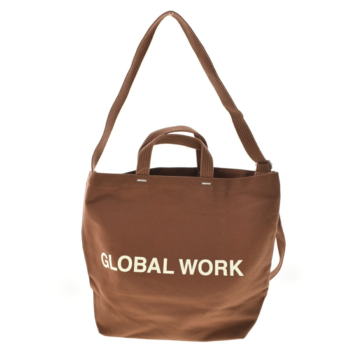 【中古】GLOBAL WORK / グローバルワーク2WAY キャンバストートバッグ【cacgbabg-z】 kanful-11988368 ブランド古着の買取販売カンフル パッケージ画像