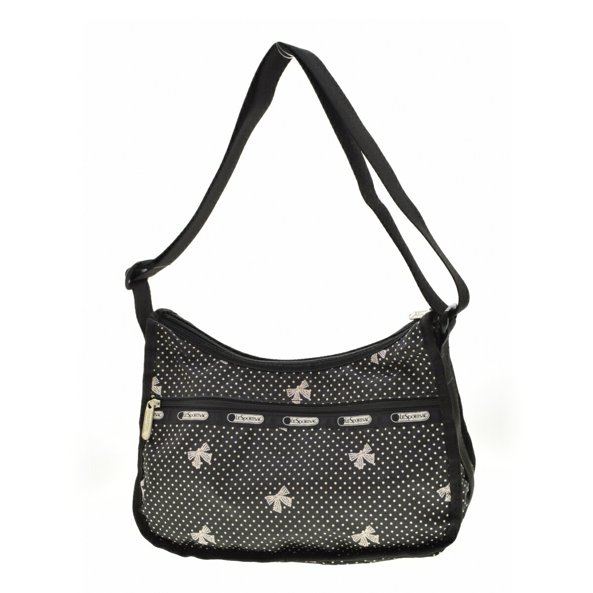 【中古】【期間限定値下げ】LESPORTSAC / レスポートサックCLASSIC HOBO リボン ドットショルダーバッグ【cacgabba-z】