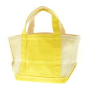 【中古】TEMBEA / テンベアTOTE BAG POCKET MINI NATURAL/LT-YELLOW キャンバス ポケットミニハンドバッグ【cacdajba-z】