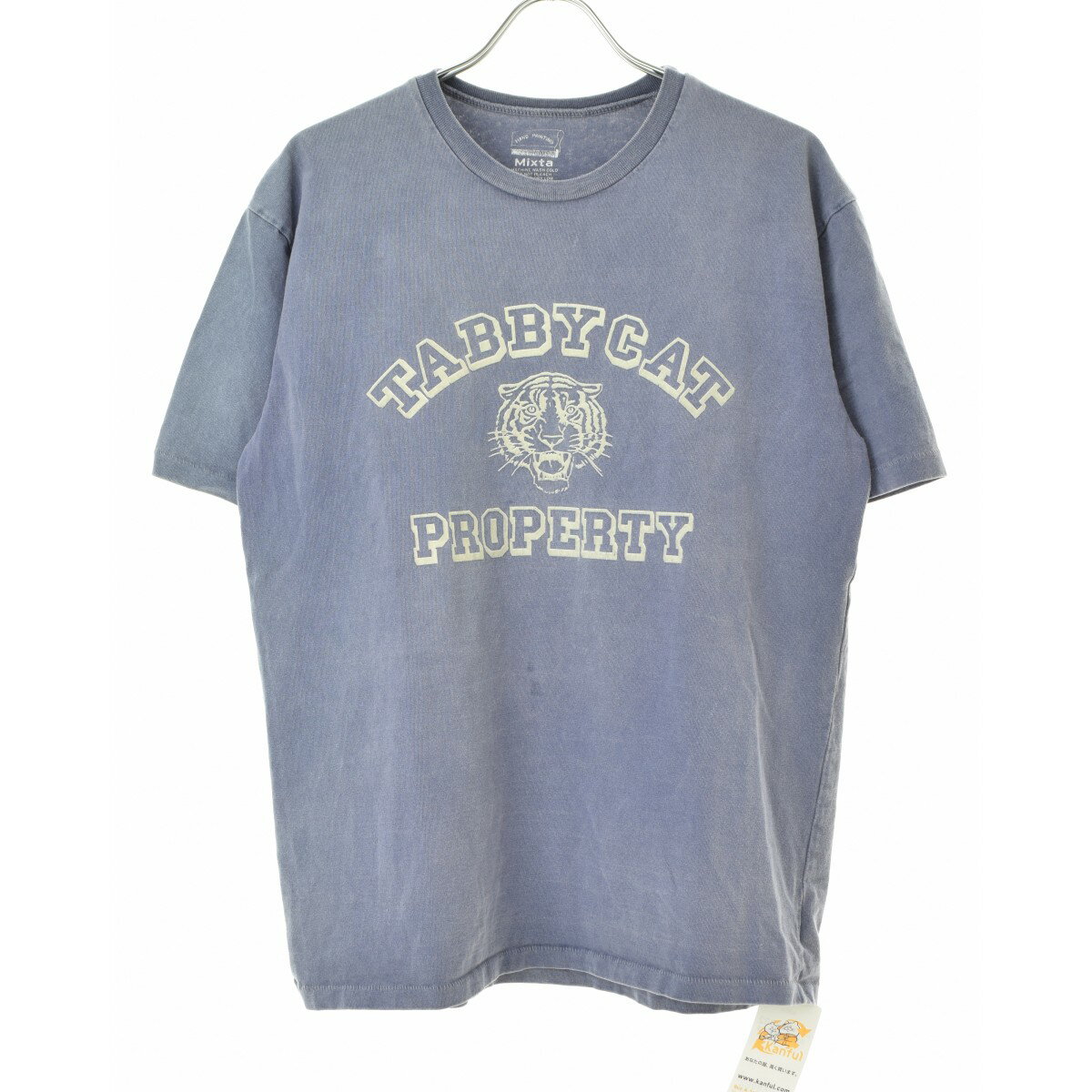 Rakuten - 【中古】MIXTA / ミクスタUSA製 TABBY CAT PROPERTY フロッキー半袖Tシャツ【cacgadcj-m】
