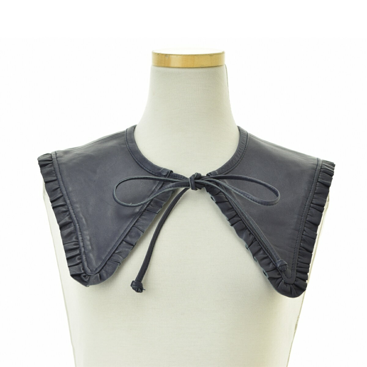 【中古】JUST FEMALE / ジャスト フィーメイル13677 Roxy collar シープレザー付け襟【cacgacbj-z】