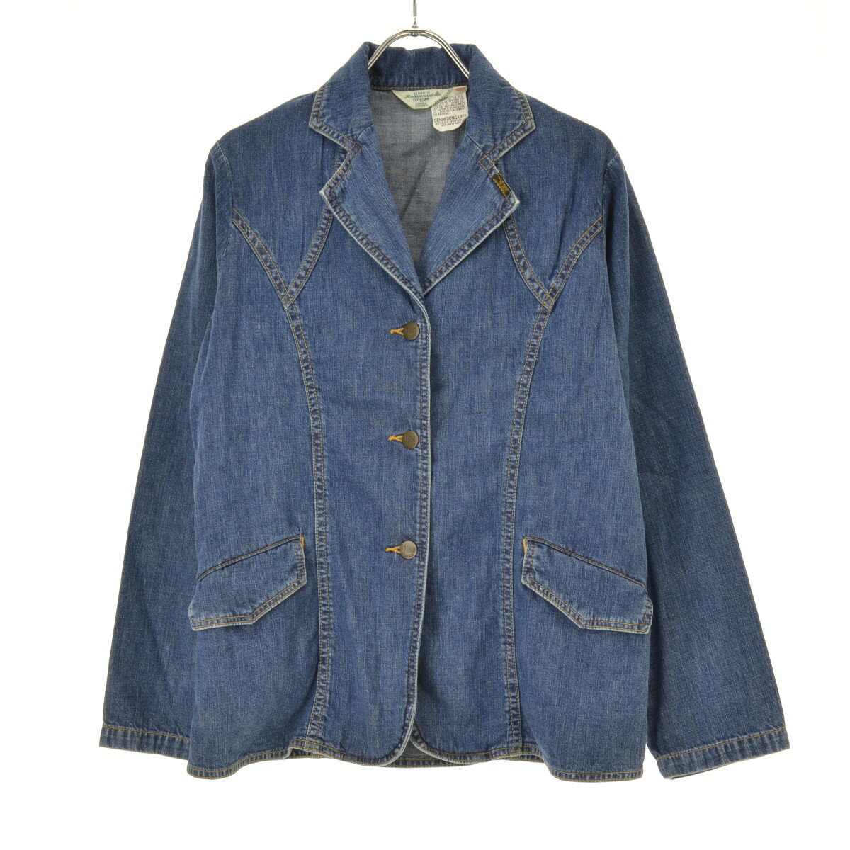 Rakuten - 【中古】DENIM DUNGAREE / デニム&ダンガリーUSED加工デニムジャケット【cacfahai-l】