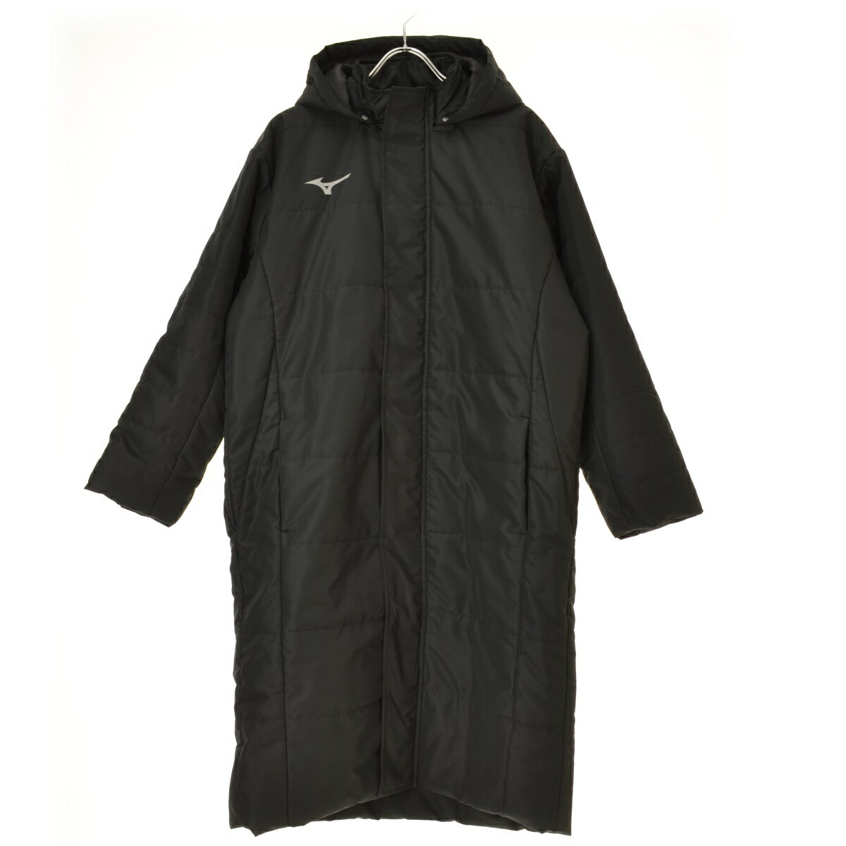 【中古】MIZUNO / ミズノジュニア P2MEB900 ベンチコート 中綿 フード付き ロングコート【cacgaeah-k】
