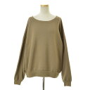 REMI RELIEF × L'APPARTEMENT / レミレリーフ × アパルトモン20SS 20070560005310 T/C ウラケSweat プルオーバー長袖スウェット