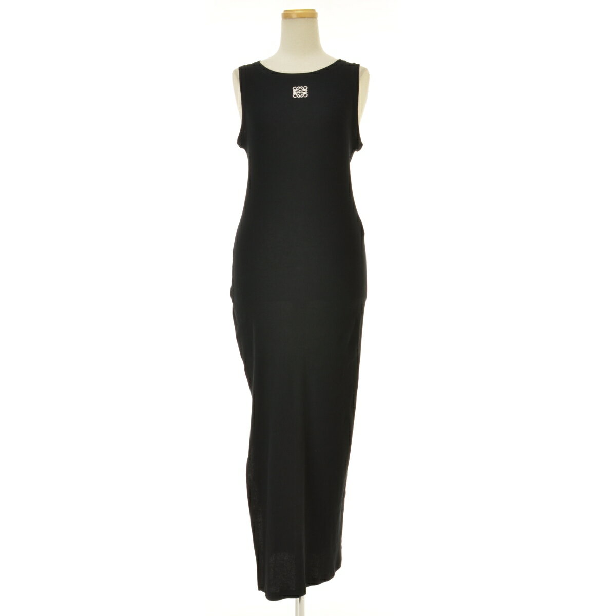 美品　LOEWE ロエベ　シルク100% ノースリーブワンピース　ジレ風 楽天市場】ロエベ LOEWE ワンピース ノースリーブワンピース ブラック