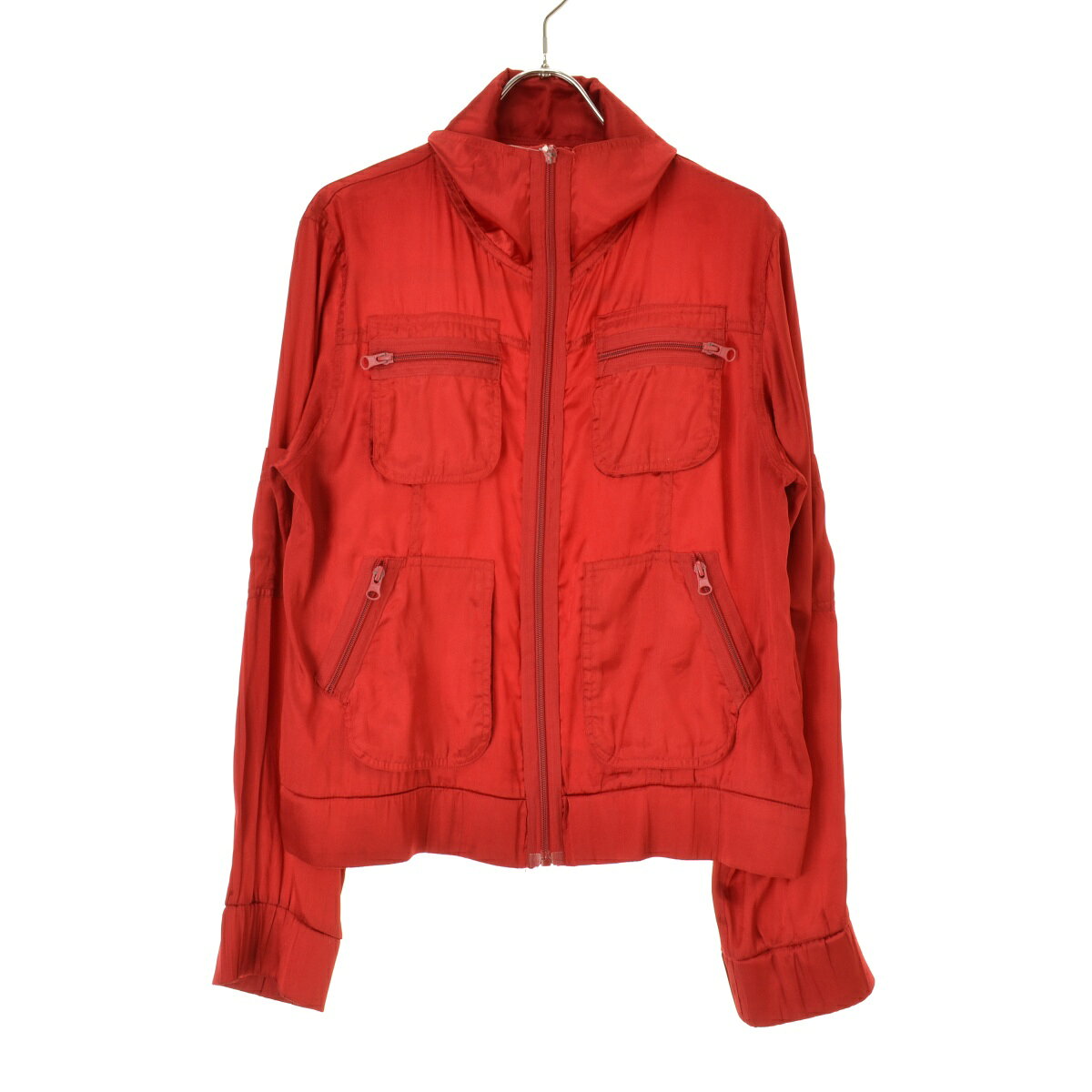 【中古】【期間限定値下げ】VILA CLOTHESジップアップジャケット【cacgadbg-l】