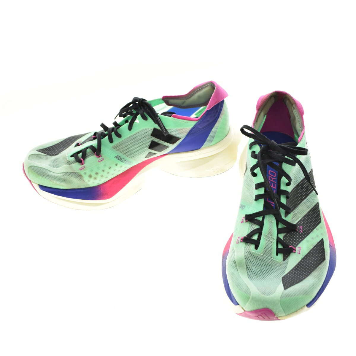 【中古】【期間限定値下げ】ADIDAS / アディダスGW4249 ADIZERO ADIOS PRO 3スニーカー【cacgaiad-z】