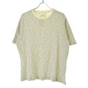 【中古】Folk / フォークボーダー半袖Tシャツ【cacfaebb-m】