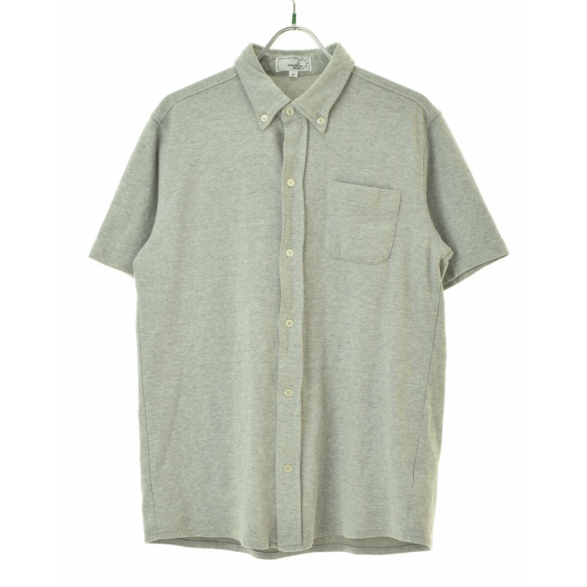 【中古】Monkeytime / モンキータイムカットソー ボタンダウン半袖シャツ【cacfbbcb-m】