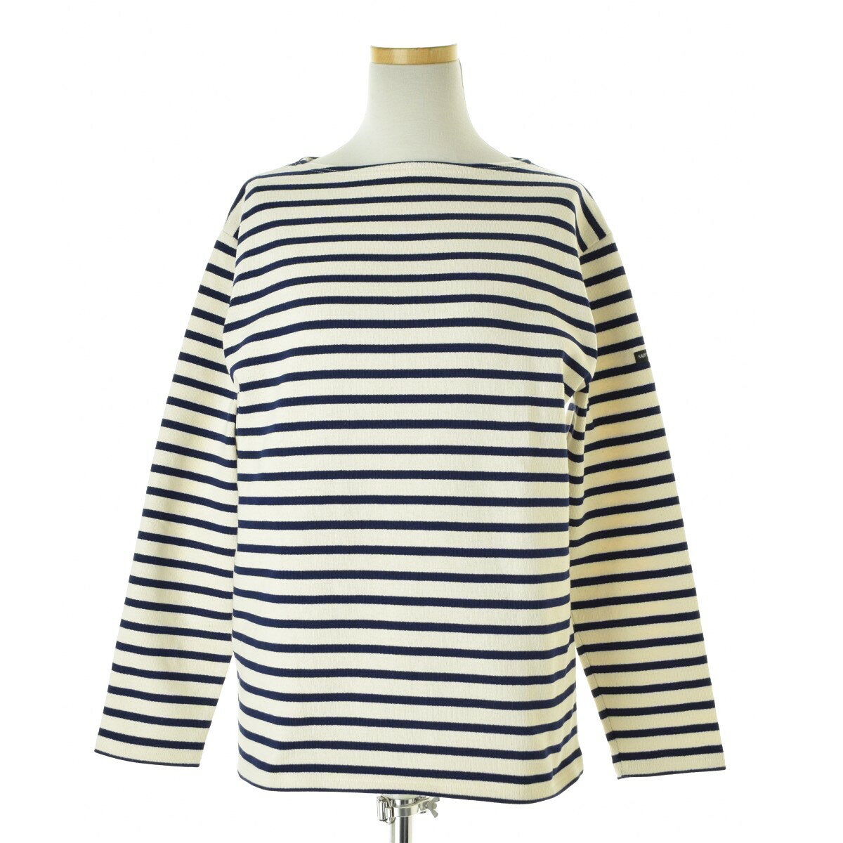 【中古】SAINT JAMES / セントジェームスOUESSANT ウエッソン ボートネック ボーダー バスクシャツ長袖カットソー【cacgabbg-l】
