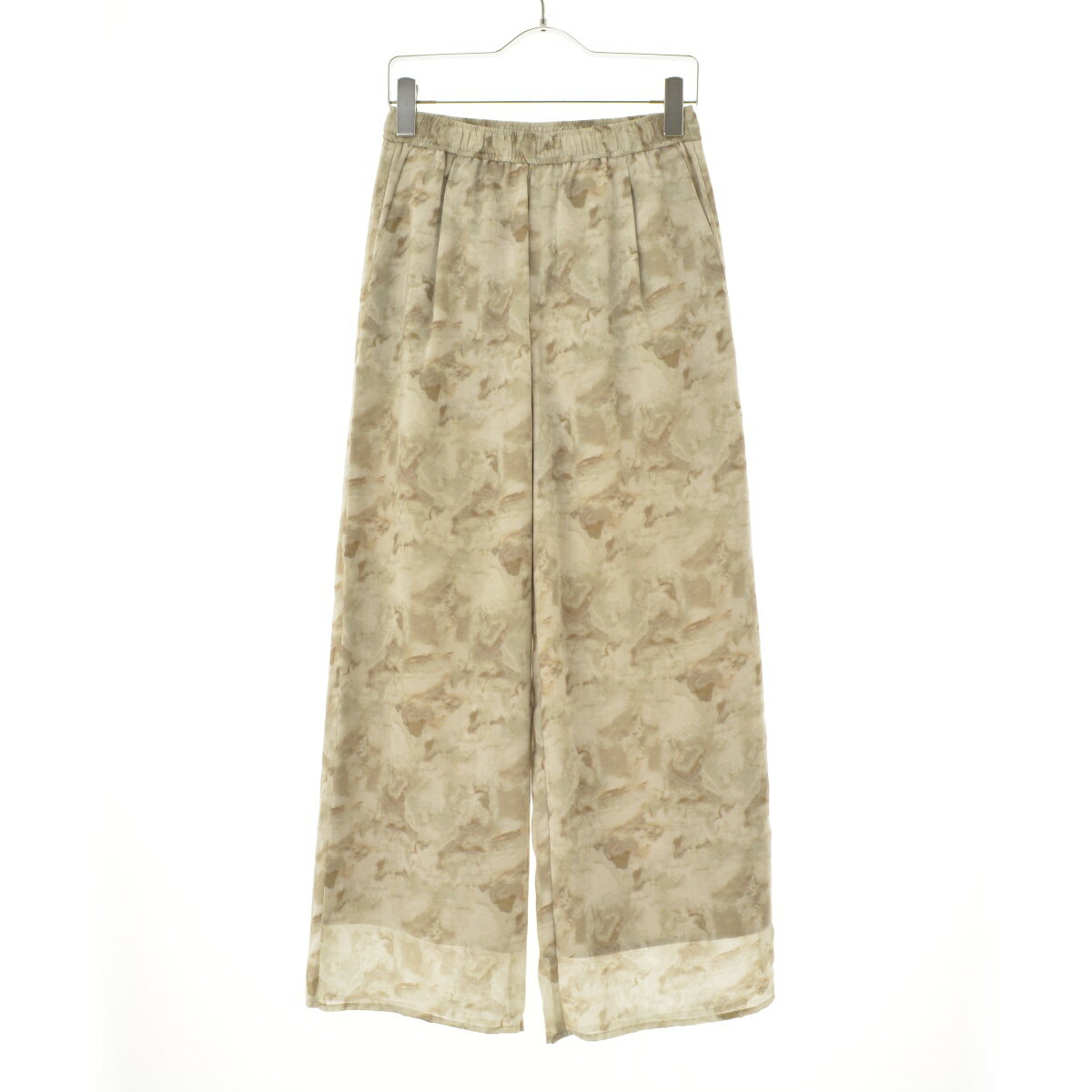 樂天商城 - 【中古】【期間限定値下げ】UNITED ARROWS BEAUTY & YOUTH / ユナイテッド アローズ ビューティ アンド ユース1614-105-5550 シアーマーブルプリントイージーパンツパンツ【cacgadag-l】
