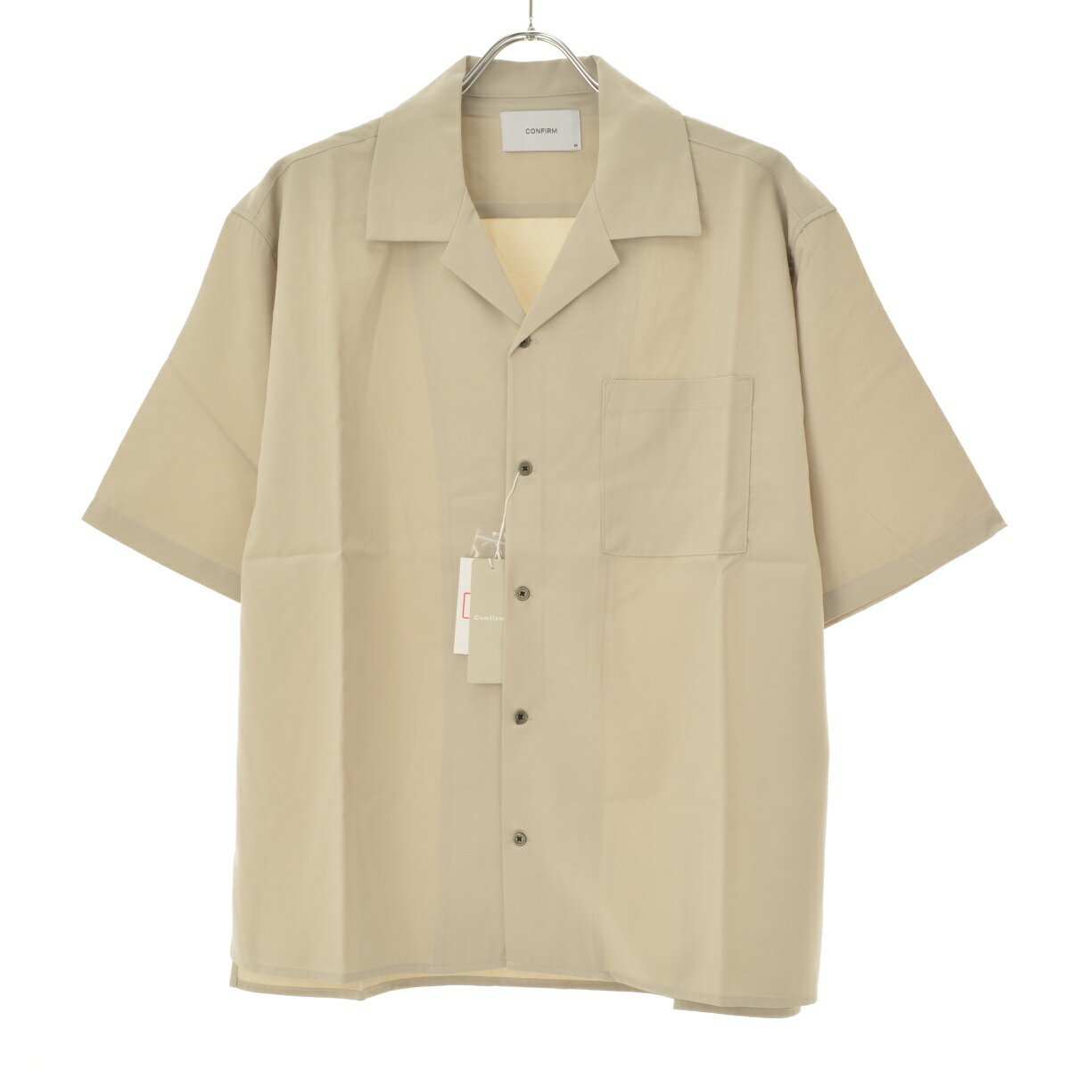 【中古】Confirm / コンファーム4WAYストレッチ オープンカラールーズシャツ半袖シャツ【cacfbbaj-m】