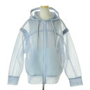【中古】MAISON SPECIAL / メゾンスペシャル21232415804 2way See-through Hoodie 2WAYシースルーパーカージッ...