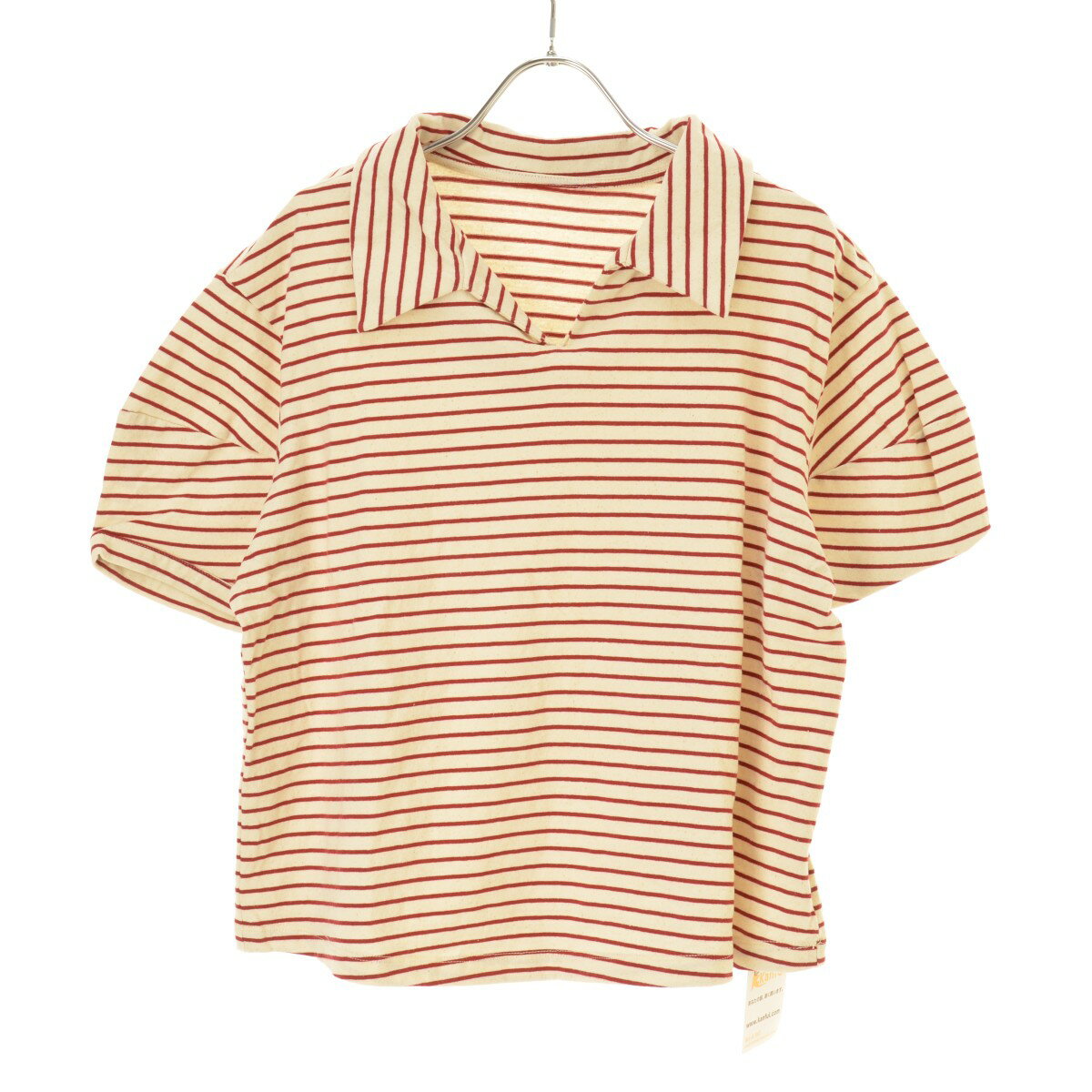 樂天商城 - 【中古】【期間限定値下げ】Erz. / エルツボーダースキッパー半袖シャツ【cacgaeah-l】