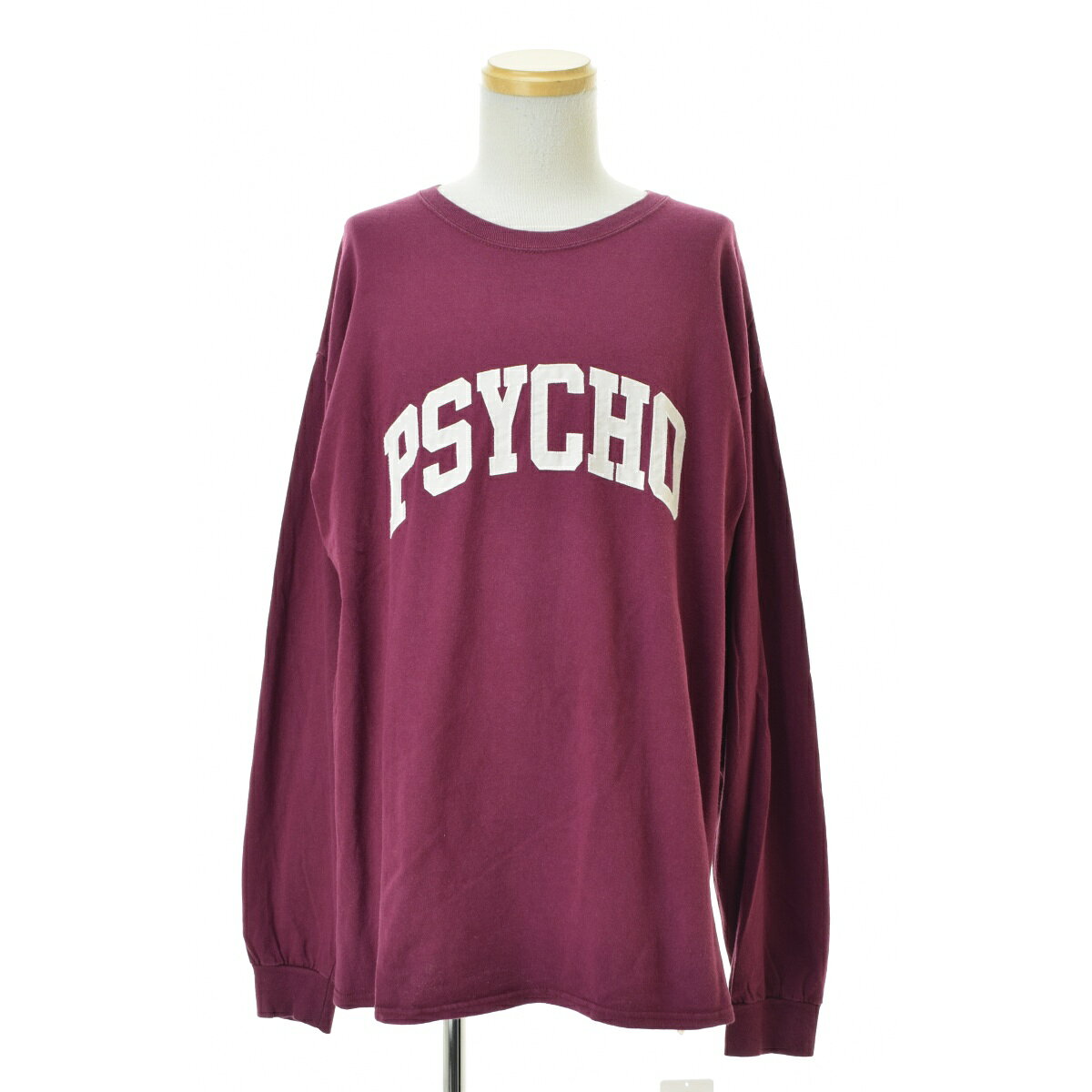 【中古】【期間限定値下げ】UNDERCOVER / アンダーカバー22AW UC2B9806 PSYCHO LS TEE長袖Tシャツ【送料無料】【cacgahbc-m】