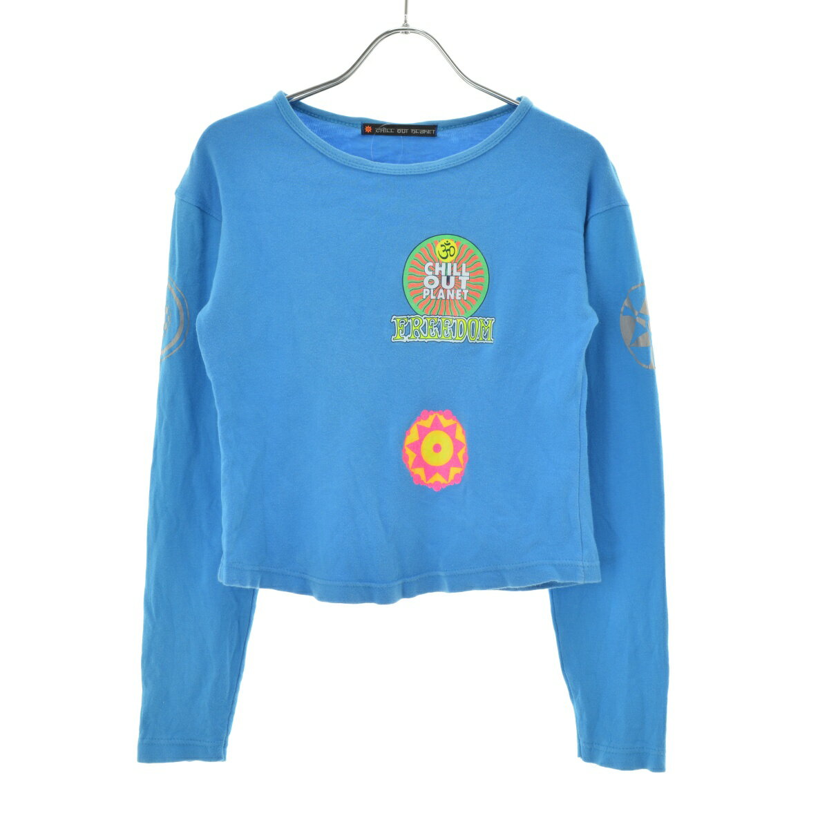 【中古】CHILL OUT PLANET / チル アウト プラネット長袖Tシャツ【caceaecj-l】
