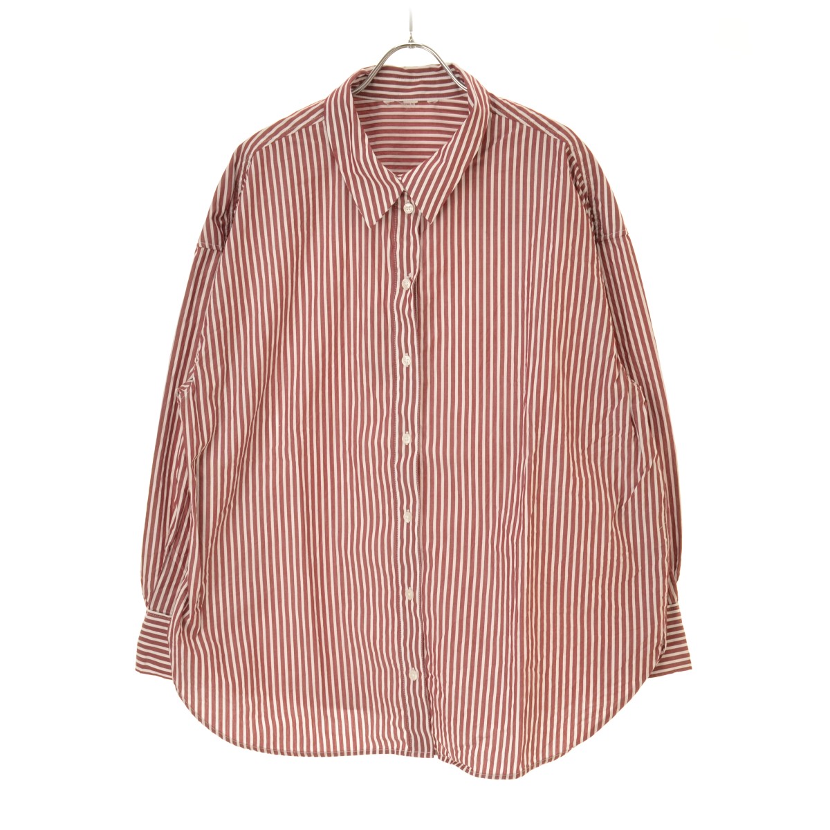 Rakuten - 【中古】古着 / フルギストライプ長袖シャツ【cacgacbb-l】