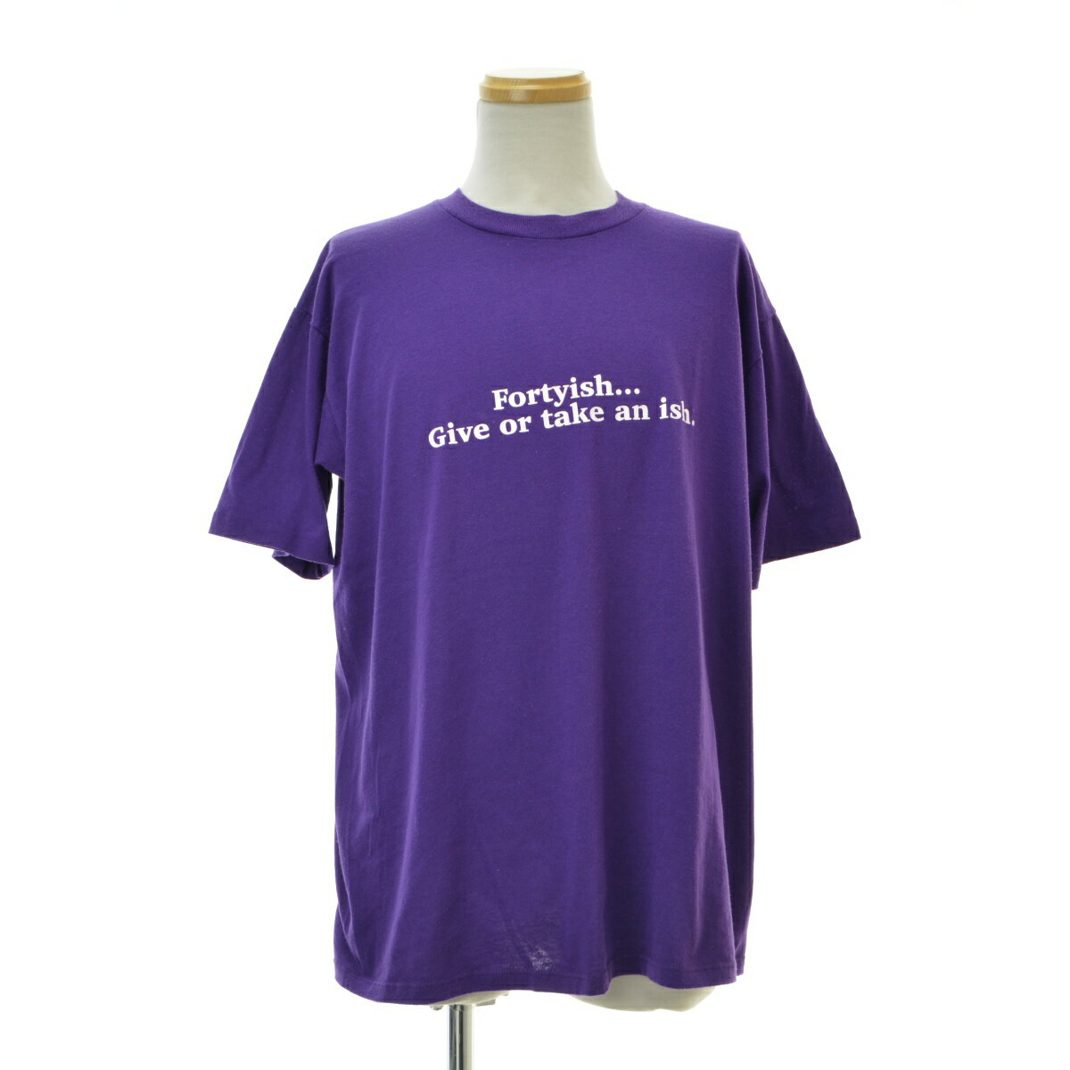 Rakuten - 【中古】古着 / フルギJERZEESボディ USA製 Fortyish Give Or Take An Ish半袖Tシャツ【cacgaeda-m】