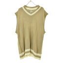 【中古】【期間限定値下げ】MODISH GAZEVネックニットベスト【cacfacch-l】
