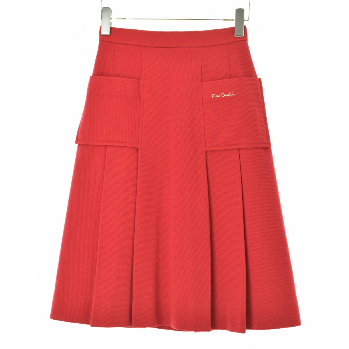 【中古】【期間限定値下げ】Pierre cardin / ピエールカルダンウール プリーツロングスカート【cacfajai-l】