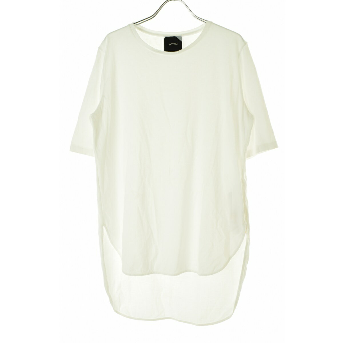 ����š�ATON / �����ȥ�KKAGBW0016 Suvin 60/2 round hem t-shirt��ʬµ���åȥ�����cacfajag-l��