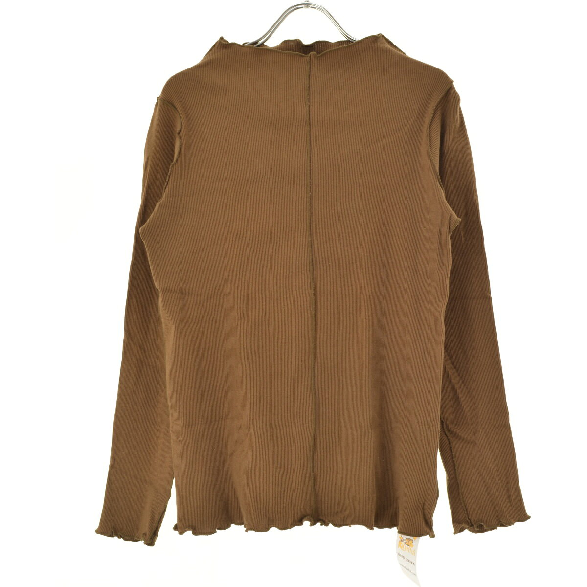 【中古】pual ce cin / ピュアルセシンリブ長袖カットソー【cacfbccf-l】