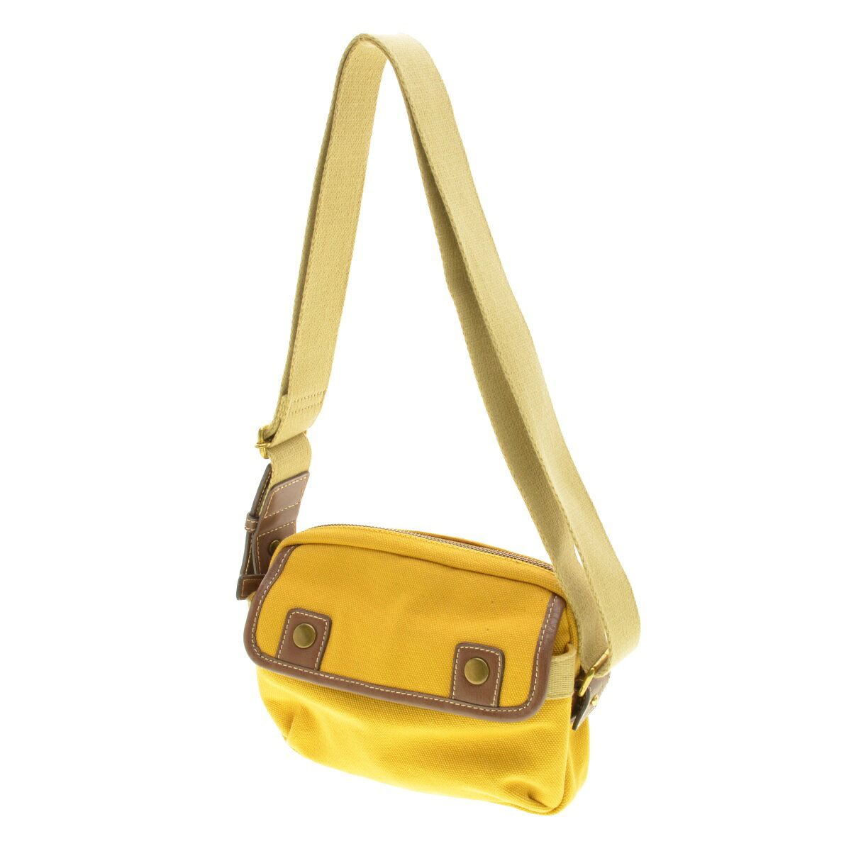 【中古】SAZABY / サザビーキャンバスショルダーバッグ【cacfaica-z】