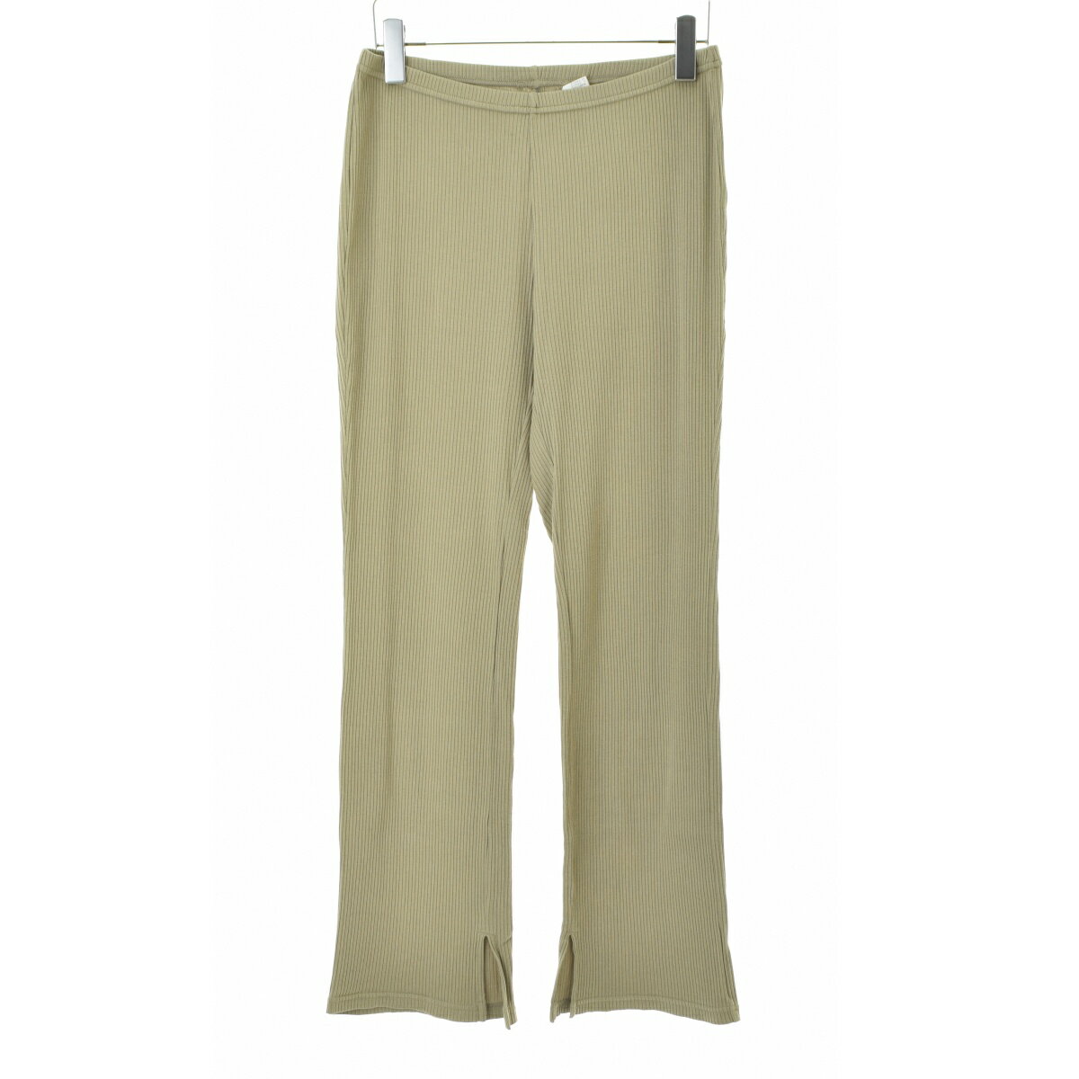 Cropped Pants - 【中古】【期間限定値下げ】無印良品 / ムジルシリョウヒンスリット リブ イージーパンツ【cacgaeae-l】