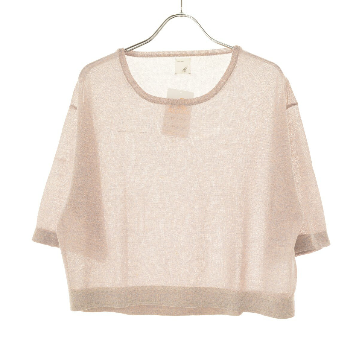 【中古】nitca / ニトカワイド五分袖ニットセーター【cacfaiaf-l】