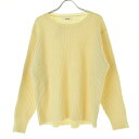 【中古】SOMETHING / サムシング22AW ST5290 ウォッシャブル長袖ニットセーター【cacfacah-l】