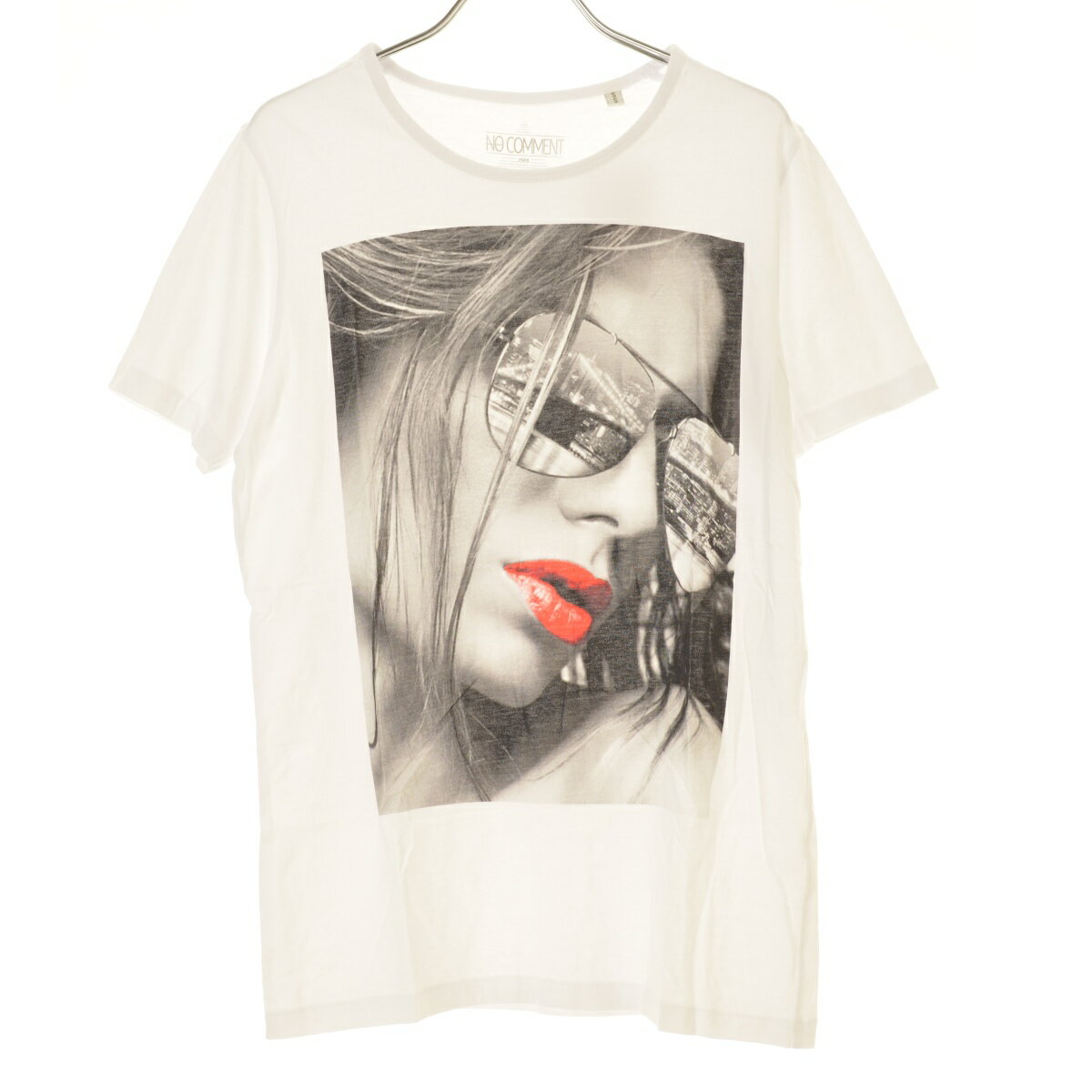 Rakuten - 【中古】NO COMMENT PARIS / ノーコメントパリユニセックス フォトプリント半袖Tシャツ【cacgafac-l】