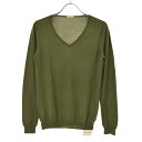 【中古】DRESSTERIOR / ドレステリアカシミヤシルクVネック長袖ニットセーター【cacfagcb-l】