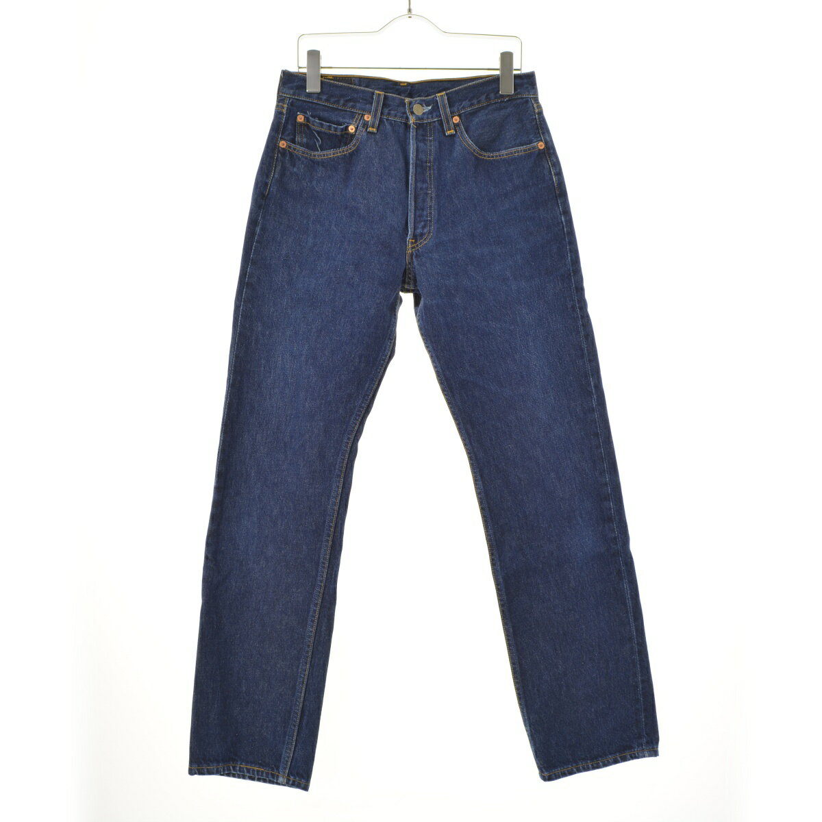 Rakuten - 【中古】LEVIS / リーバイス00s 01年製 501 USA製 ボタン裏553デニムパンツ【cacgadai-m】