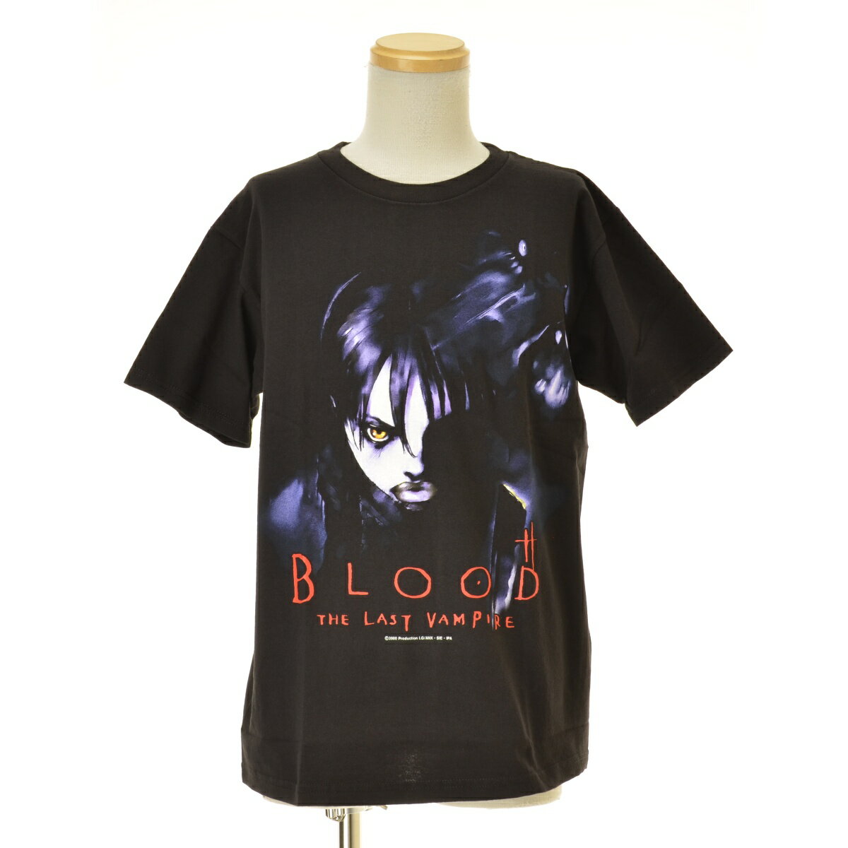 【中古】GEEKS RULE × Production I.G × BLOOD THE LAST VAMPIRE / ギークスルール × Production I.G × BLOOD THE LAST VAMPIRE10 Silkscreen Printing T Shirt半袖Tシャツ【cacgaeac-m】